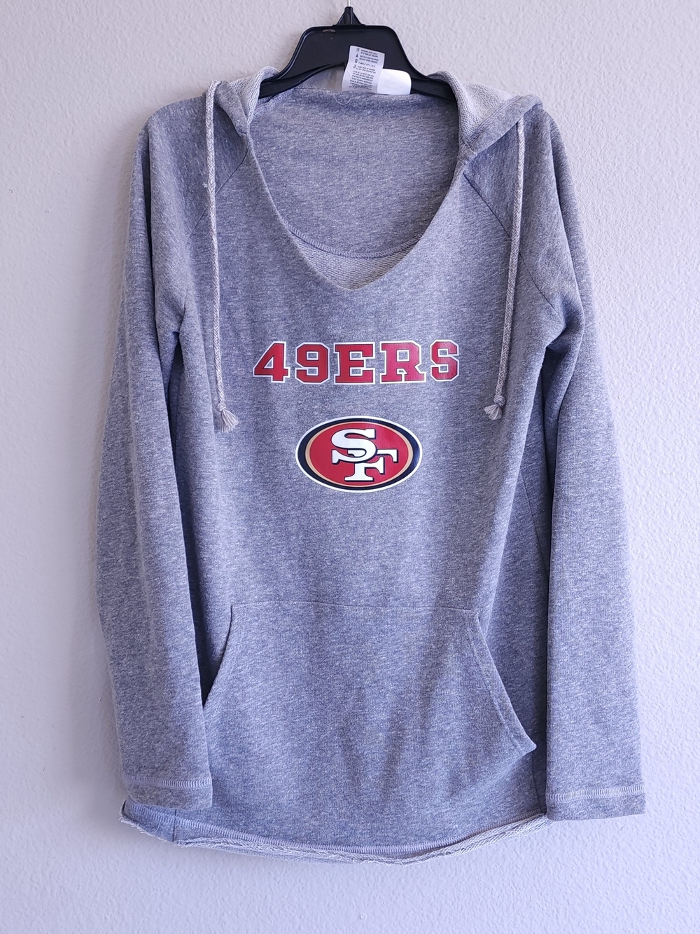 Concepts Sport San Francisco 49ers Mainstream Terry Hoodie Small Gray
